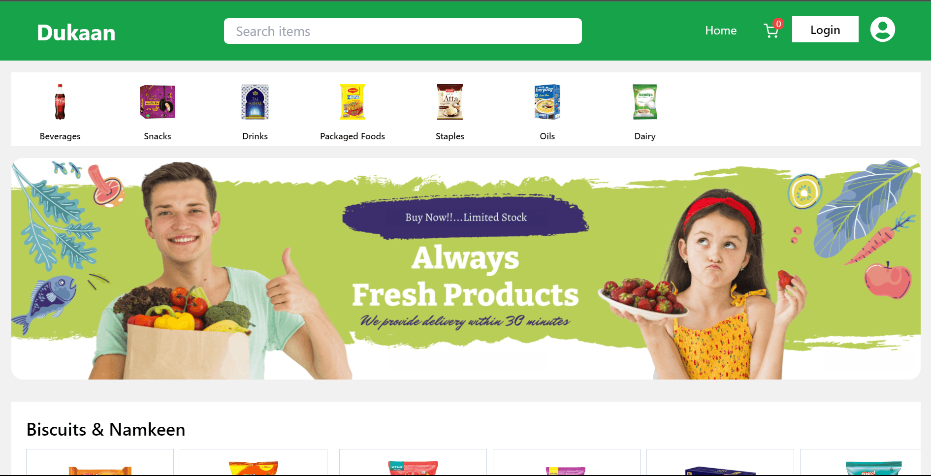 Grocery App